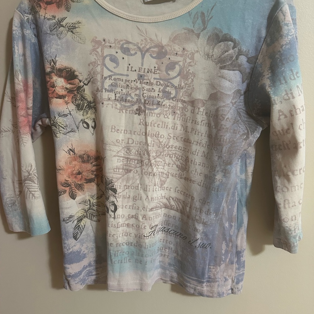 Floral Long Sleeve Top